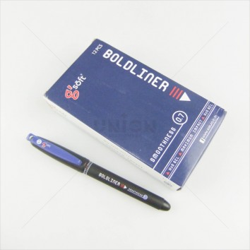 g'soft ปากกาเจล ปลอก 0.7 BOLDLINER <1/12> สีน้ำเงิน